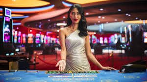 Antarmuka live casino Phoenix Rises dengan meja HD dan dealer profesional